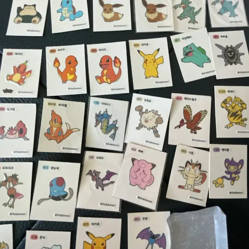 [BUNJANG] Various Pokemon Stickers / 띠부띠부씰