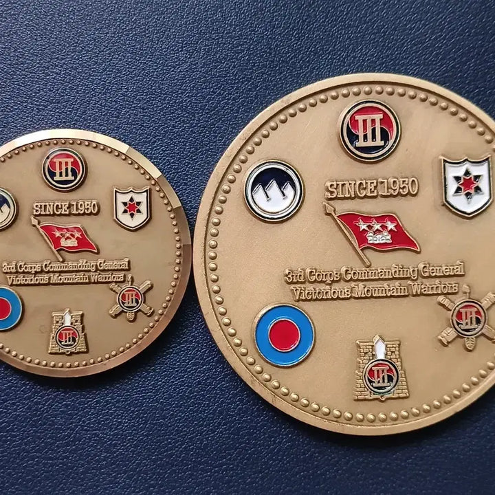 [BUNJANG] Kim Byung-joo Commander Large &amp; Small Coins / 3군사령관 김병주 대코인 과 소코인