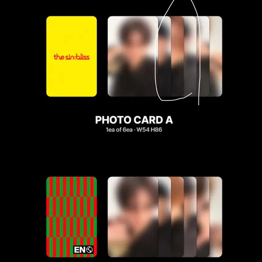 [BUNJANG] ENHYPEN Sunghoon The Bling The Scene Take 3 Ver. Album Photocard / 엔하이픈 성훈 the sin bliss 일반반 take 3 ver 앨범포카