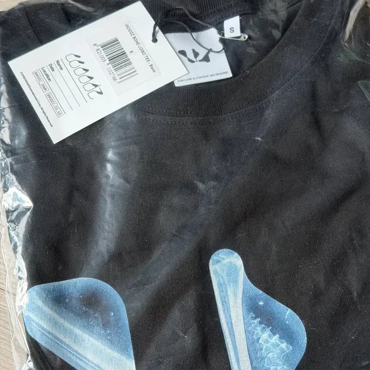 [BUNJANG] OOTART Wood Logo T-Shirt Black Small / 우즈 오오타트 블랙 본 로고 s 사이즈