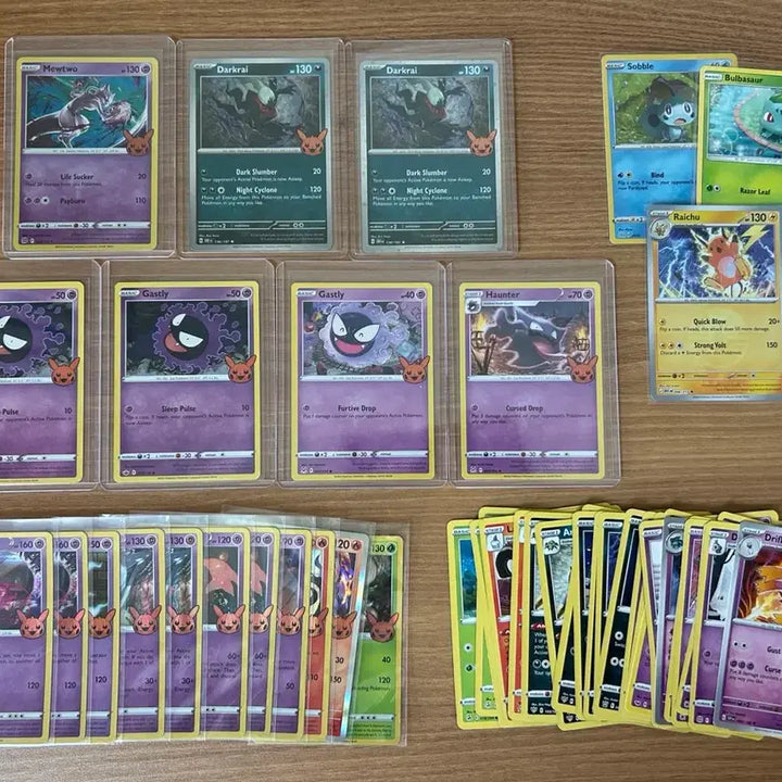 [BUNJANG] Pokemon Halloween Set (Mewtwo, Darkrai, etc.) / 포켓몬카드 할로윈 세트 (뮤츠, 다크라이 등)
