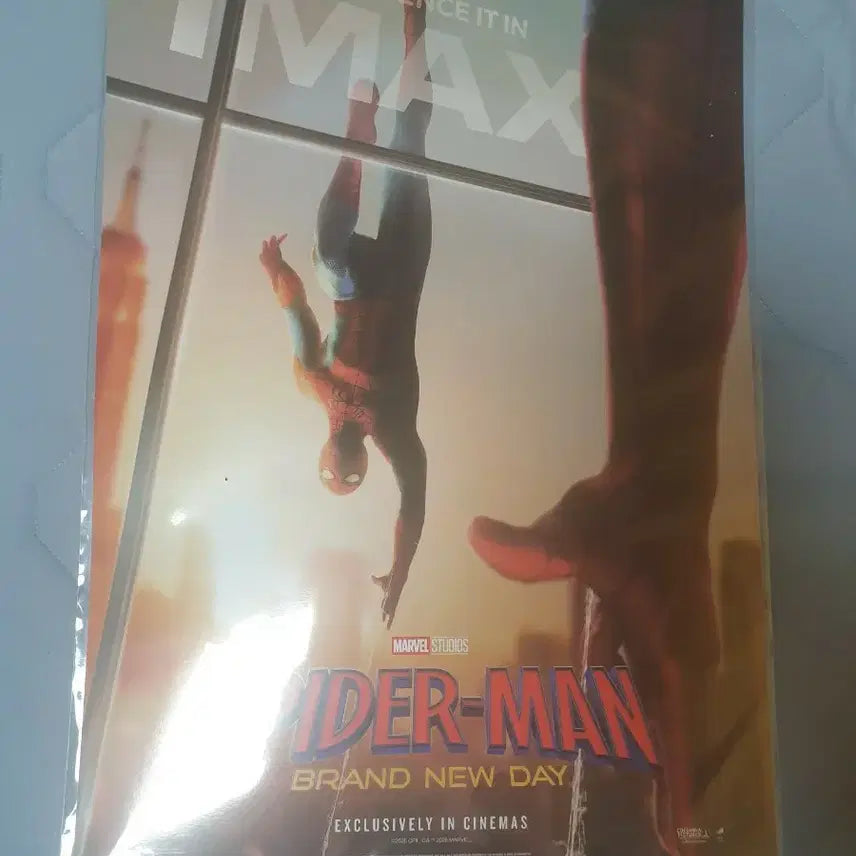 [BUNJANG] Spider-Man: No Way Home IMAX A3 Poster / 스파이더맨 브랜드 뉴 데이 imax 아이맥스 a3 포스터 (안전포장)