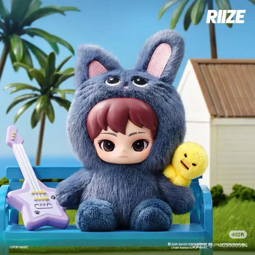 [BUNJANG] Pop Mart Riize Fluffy Club Series Siris Inhyeon Keyring Wonbin / 팝마트 RIIZE 플러피 클럽 시리스 인현 키링 WONBIN VRE