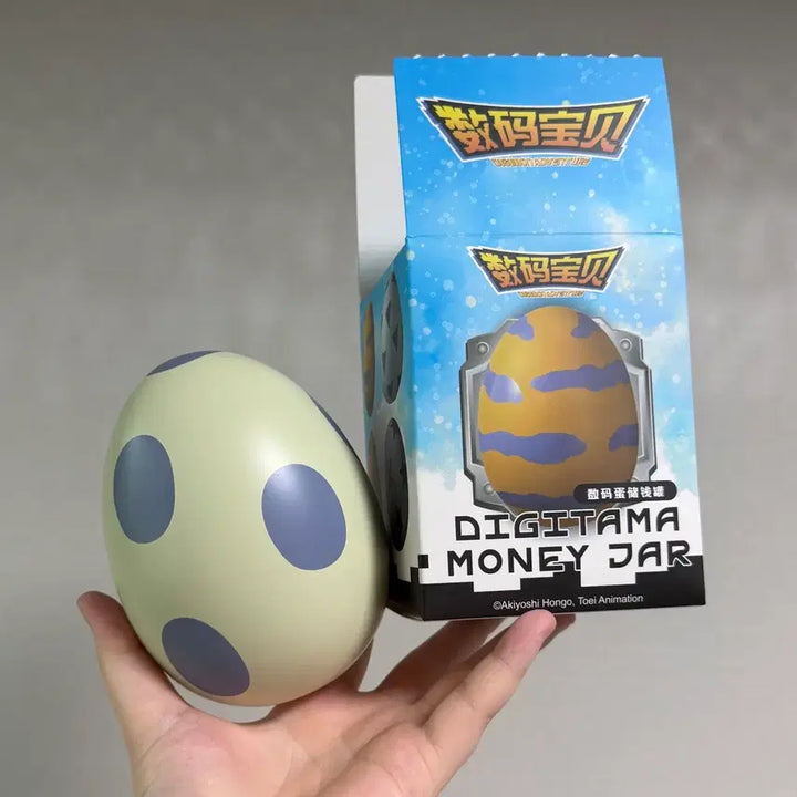 [BUNJANG] Digimon Digitamacon Piggy Bank (Sharamon) / 디지몬 알 디지타마 저금통 (쉬라몬)
