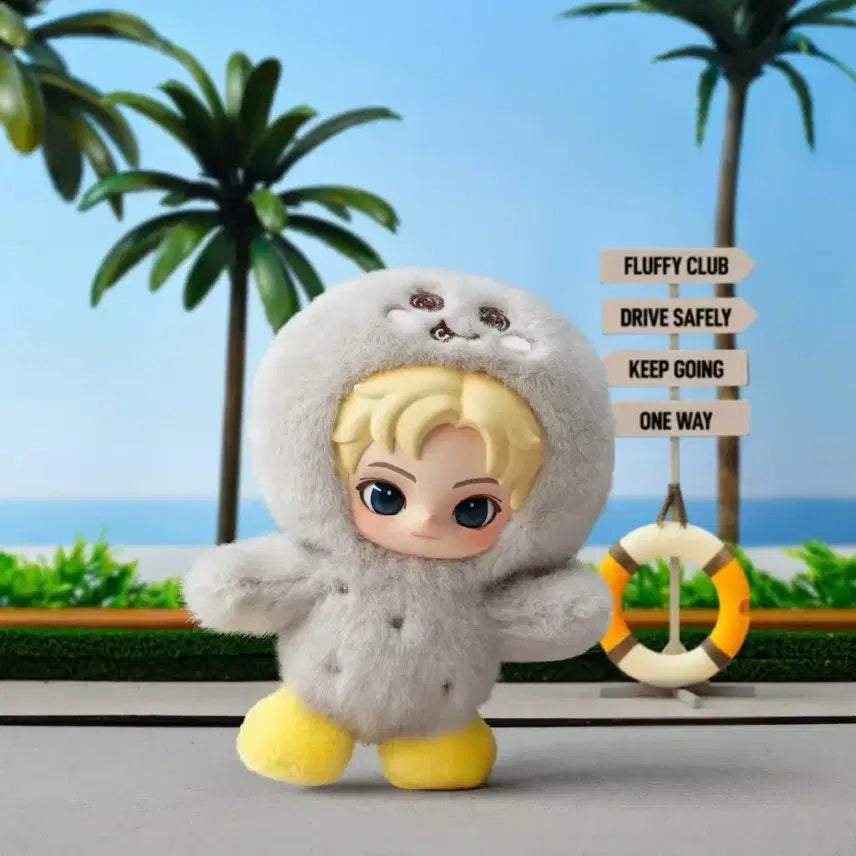 [BUNJANG] Pop Mart RIIZE Plushie Club Sirius Inhyun Keyring Eunseok (Song Yongdori) / 팝마트 라이즈 RIIZE 플러피 클럽 시리스 인현 키링 은석(송용돌이)
