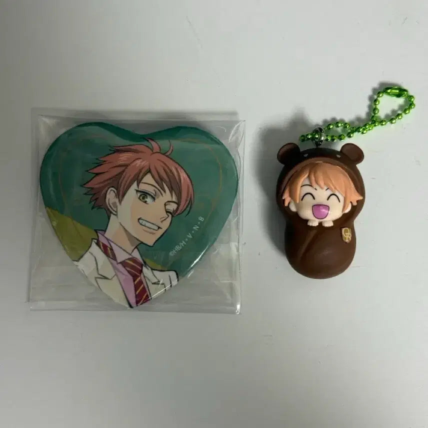 [BUNJANG] Ouran High School Host Club Hikaru Heart Can Badge Bundle Set / 급처)오란고교호스트부 오란고교사교클럽 히카루 하트 캔뱃지 포대기 가챠 일괄 양도 피규어 타마키 쿄우야 하니 하루히