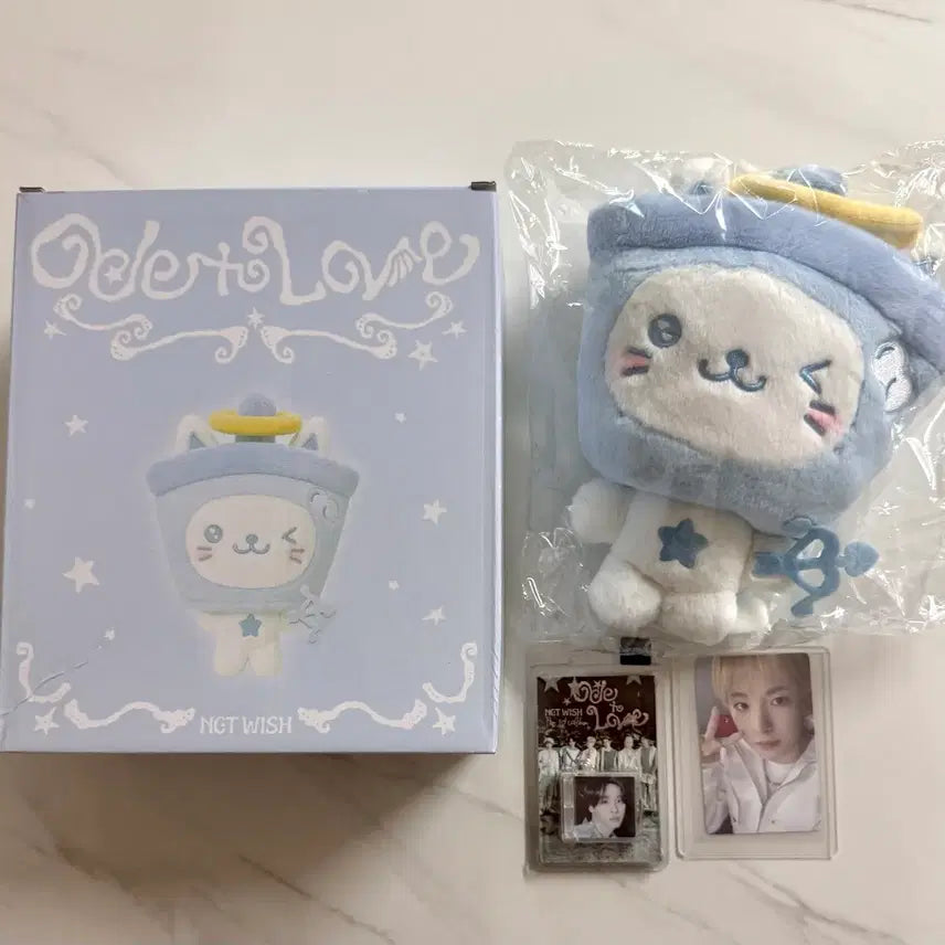 [BUNJANG] NCT WISH Eros Wishdoll Bubble Nya O2Love Yushi Photocard / 엔시티위시 에로스 천사 위시돌 버블냥 오투럽 에로스돌 유우시 nct wish yushi wishdoll