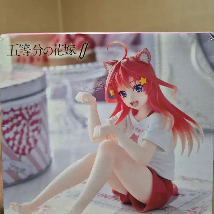 [BUNJANG] The Quintessential Quintuplets Nakano Itsuki Cat Desktop Figure / [오등분의 신부] 나카노 이츠키 고양이 데스크탑 큐트 피규어 팝니다