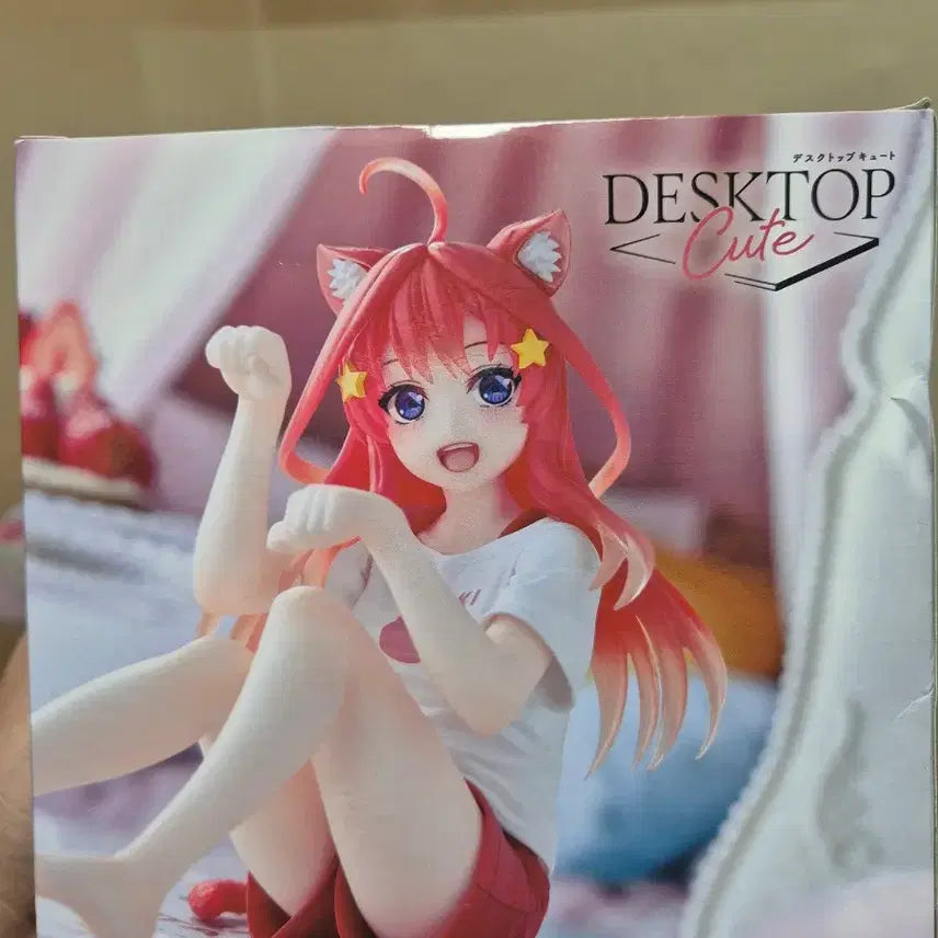 [BUNJANG] The Quintessential Quintuplets Nakano Itsuki Cat Desktop Figure / [오등분의 신부] 나카노 이츠키 고양이 데스크탑 큐트 피규어 팝니다