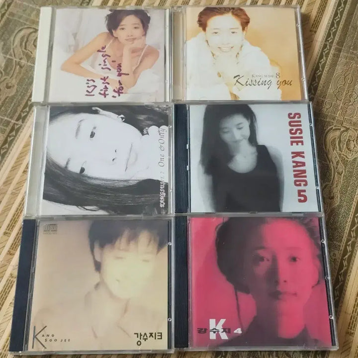 [BUNJANG] Kang Susie 6 CD Set (All First Press) / 강수지 CD 6장 (모두 초판)