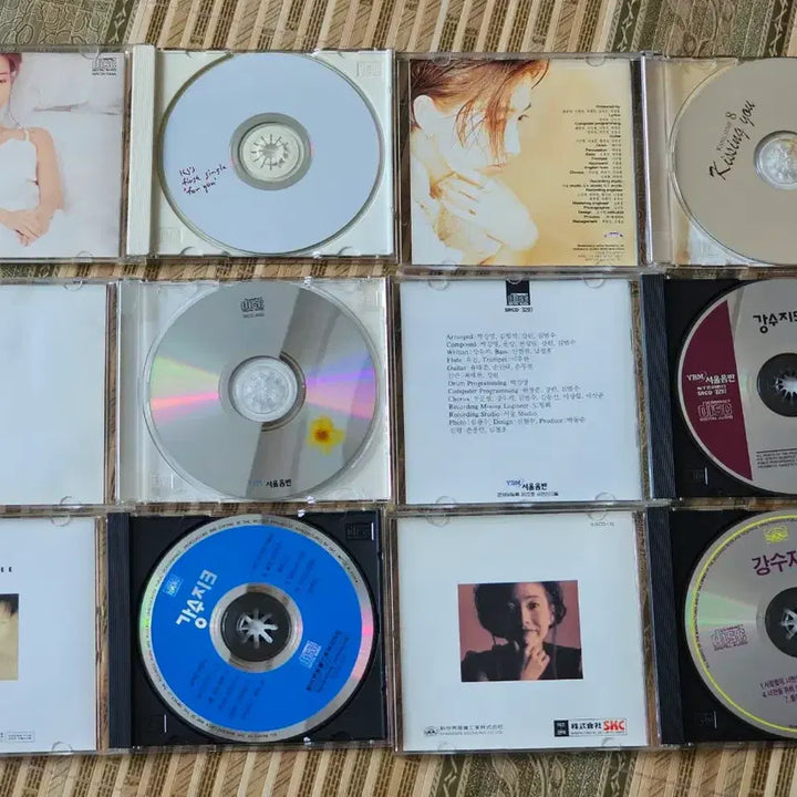[BUNJANG] Kang Susie 6 CD Set (All First Press) / 강수지 CD 6장 (모두 초판)