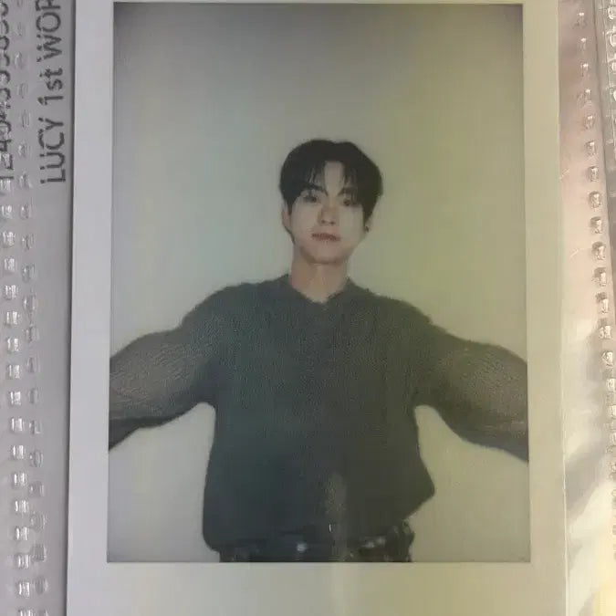 [BUNJANG] Lucy Choi Sangyeop MakeStar Polaroid Photocard / 루시 최상엽 선 메이크스타 나안아 폴라