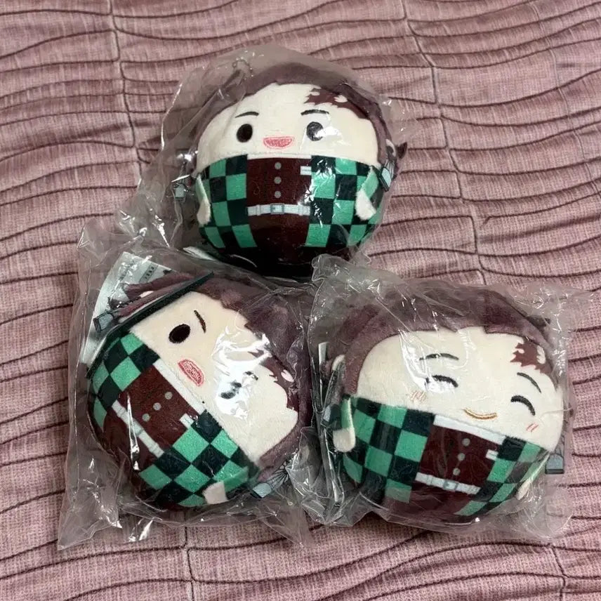 [BUNJANG] Demon Slayer Tanjiro FuwaKororin Doll Set (3 Types) / (오늘만이가격) 귀멸의칼날 탄지로 후와코로링 3종세트 웃는탄지로 후와코로링인형