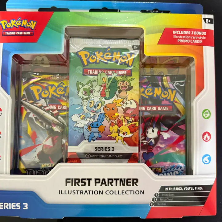 [BUNJANG] Pokémon Card First Partner Series Vol. 3 / 포켓몬카드 퍼스트 파트너 시리즈3탄 + 피카츄 프로모 카드