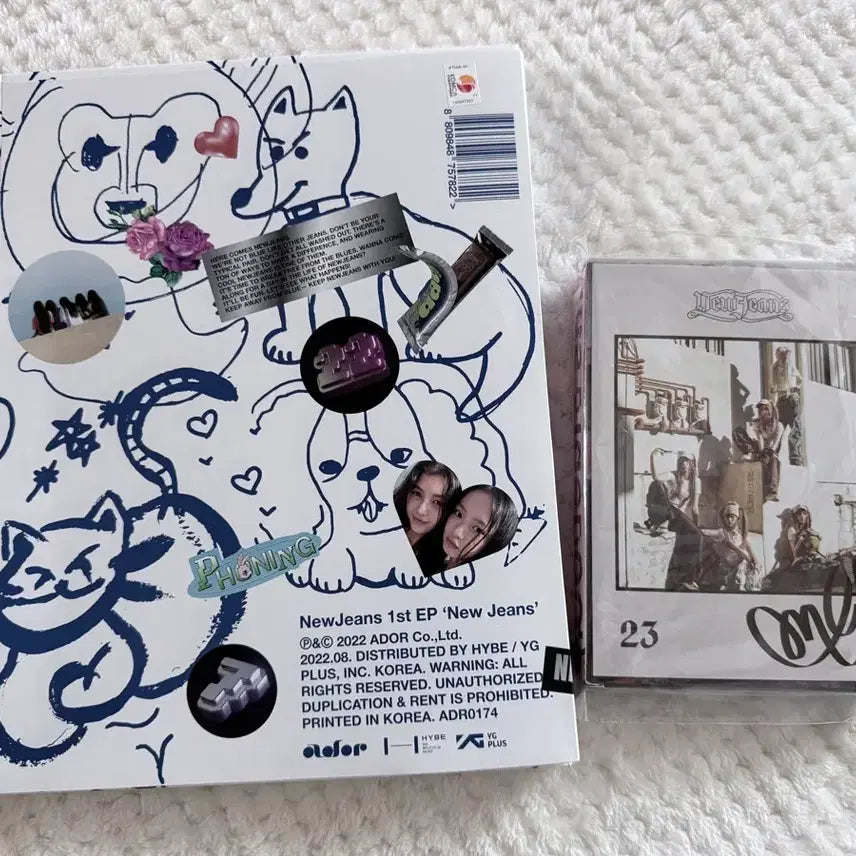 [BUNJANG] NewJeans OMG Album Message Card Haerin / 뉴진스 앨범 OMG 앨범 메세지카드 해린