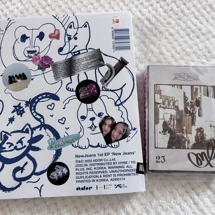 [BUNJANG] NewJeans OMG Album Message Card Haerin / 뉴진스 앨범 OMG 앨범 메세지카드 해린