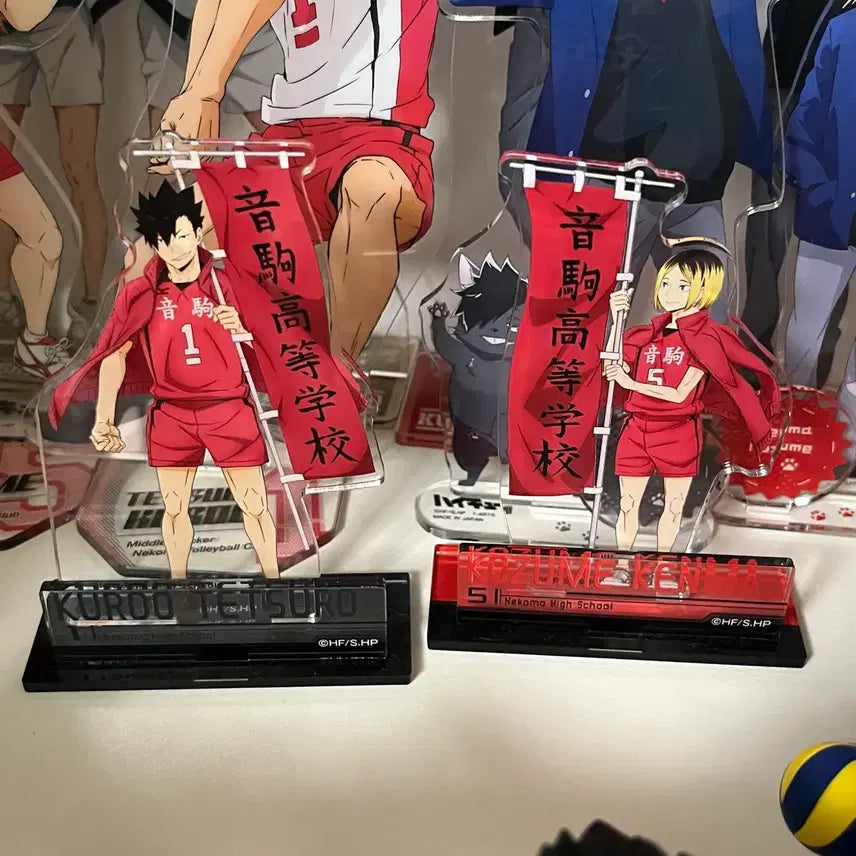 [BUNJANG] Haikyuu!! Kenma Kozume &amp; Tetsuro Kuroo Acrylic Bundle Set / 하이큐 켄마 쿠로오 아크릴 일괄