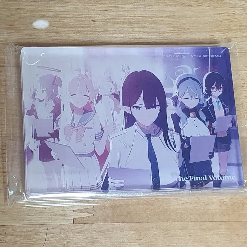 [BUNJANG] Blue Archive Taobao Exclusive Limited Edition Acrylic Block Yuuka, Hanako, Rin, Ako, Ayane / 블루아카이브 타오바오 한정 특전 아크릴블럭 1부 최종장 Final 유우카 하나코 린 아코 아야네