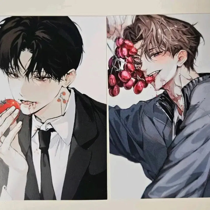 [BUNJANG] Goedam Chulgeun Lee Yuk Nim, Yoon Nim Photocard and Postcard Bundle Set / 괴담출근 이육님 윤님 포카 엽서 일괄 양도