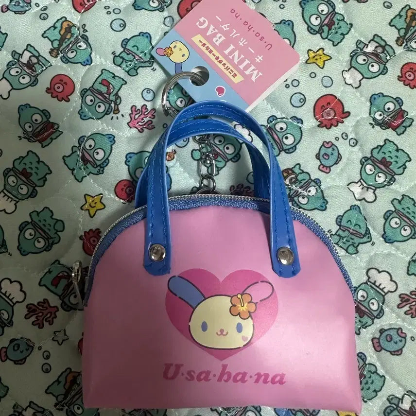 [BUNJANG] Sanrio Usahana Mini Bag Pink / 산리오 우사하나 미니백 핑크 새상품
