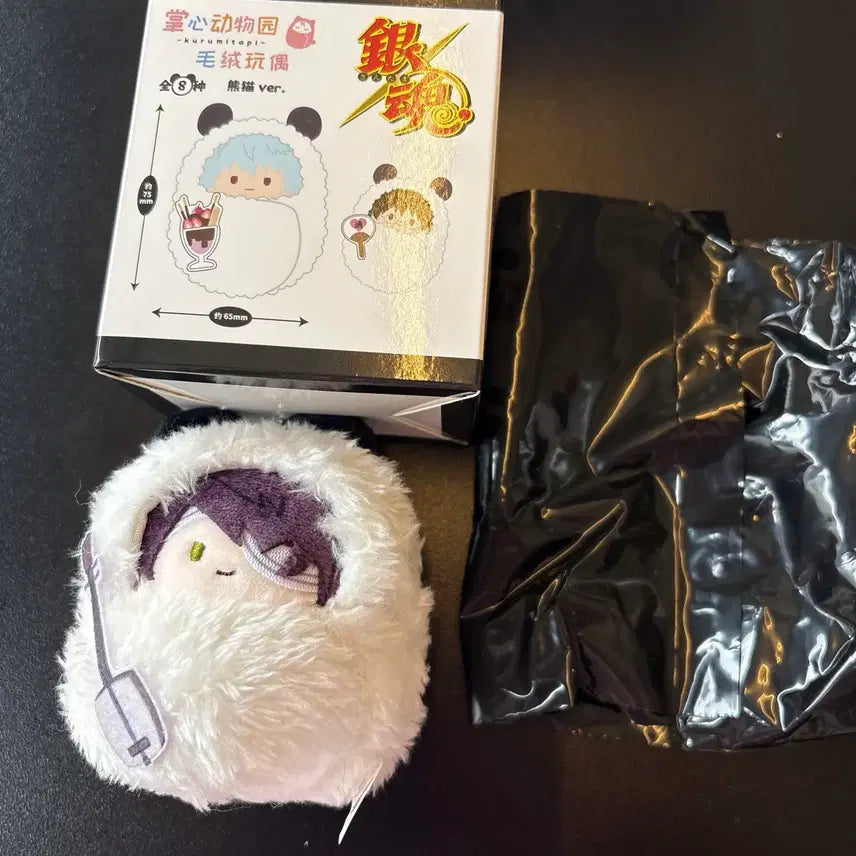 [BUNJANG] Gintama Shinsuke Takasugi Nuiq Character Plush / 은혼 판다 타피누이 신스케 새상품