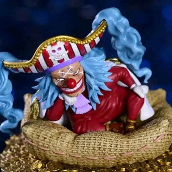 [BUNJANG] YZ Studio One Piece Buggy Seated Resin Figure (Sealed) / 택포12)YZ Studio WCF 원피스 버기 좌상레진 피규어 미개봉