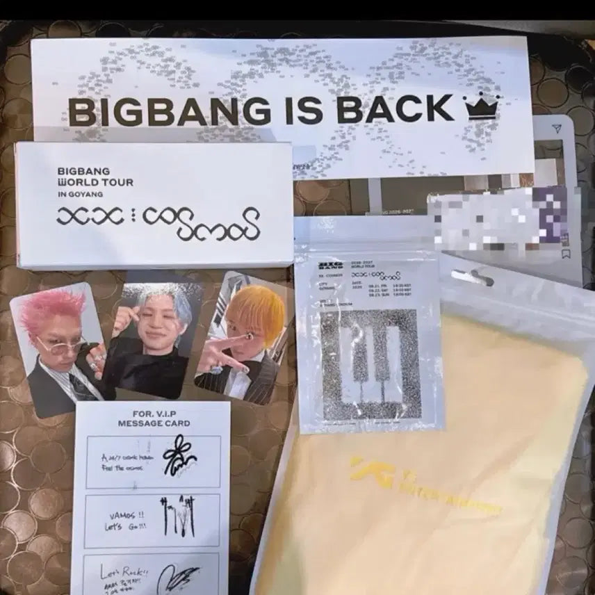 [BUNJANG] BIGBANG World Tour VIP Membership Gift Set / 빅뱅 월드투어 vip membership gift