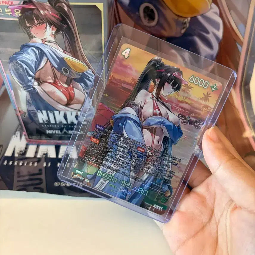 [BUNJANG] Nikke Marchena Marine Study UR Card / 니케 마르차나 마린 스터디 UR 카드
