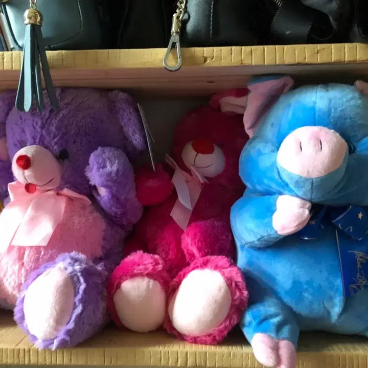 [BUNJANG] Blue Magic Pink Cherry Rabbit Doll / 세부 블루매직 핑크 체리 토끼인형 희귀 유니크