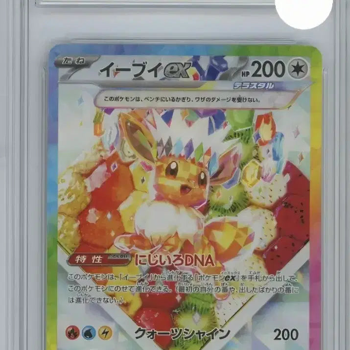 [BUNJANG] Eevee SAR BRG9 Terrastal Japanese Pokemon Card / 테라스탈 이브이SAR BRG9 팝니다(일판)