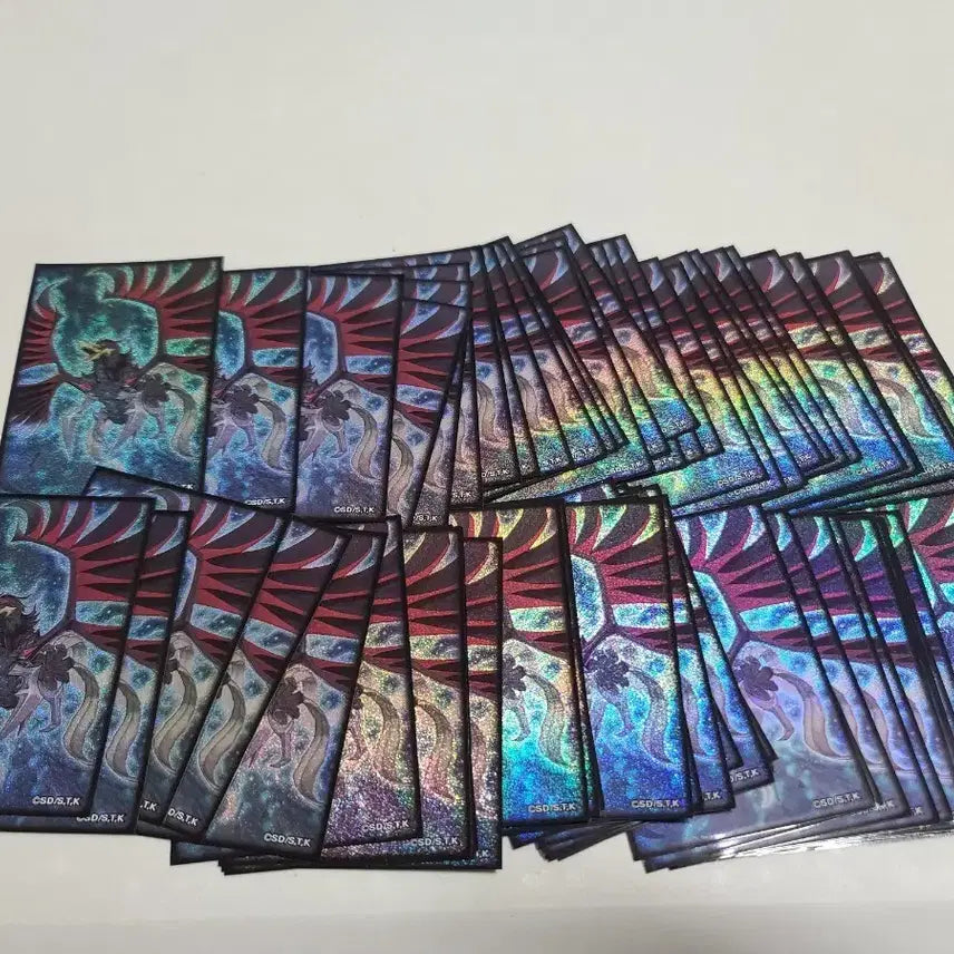[BUNJANG] Yu-Gi-Oh! Blackwing Dragon Protector 70 Sleeves Used / 유희왕 블랙페더 드래곤 프로텍터 70매 중고