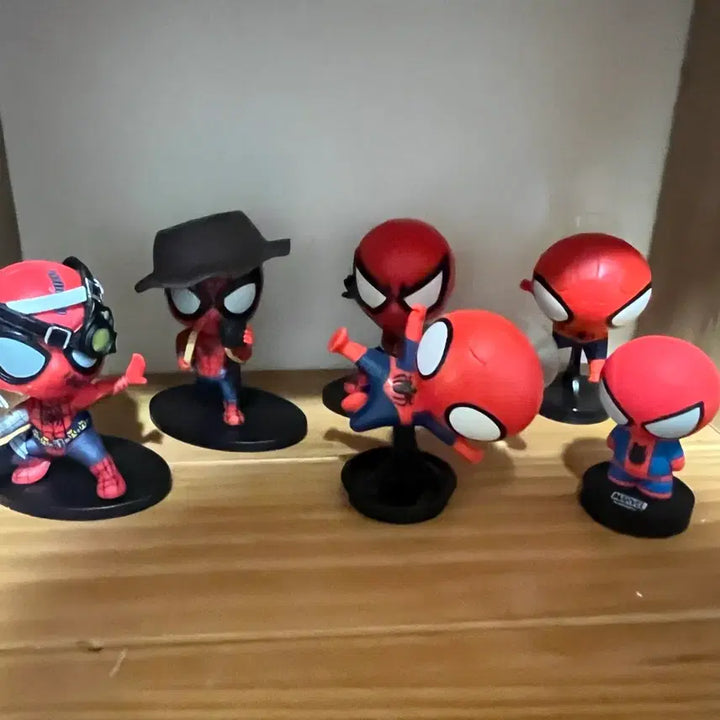 [BUNJANG] Spider-Man 6-Figure Set / 스파이더맨 피규어 6종 세트
