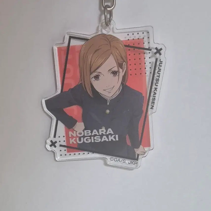 [BUNJANG] Jujutsu Kaisen Nobara Kugisaki Acrylic Keyring (Bandai Vol. 2) / 주술회전 쿠기사키 노바라 아크릴 키링 (반다이vol.2)