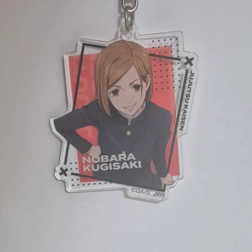 [BUNJANG] Jujutsu Kaisen Nobara Kugisaki Acrylic Keyring (Bandai Vol. 2) / 주술회전 쿠기사키 노바라 아크릴 키링 (반다이vol.2)