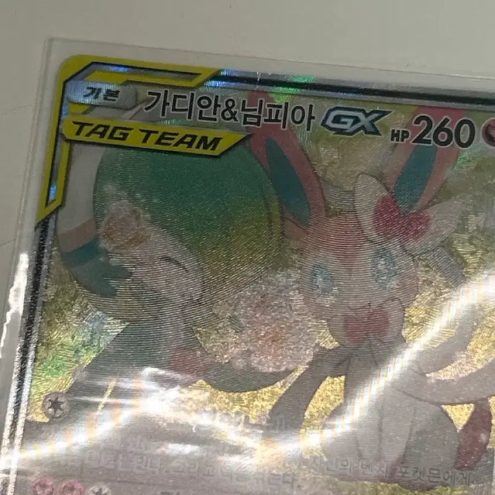 [BUNJANG] Gardevoir &amp; Sylveon TAG TEAM GX Special Card / 가디안 &amp; 님피아 GX특일 급전판매