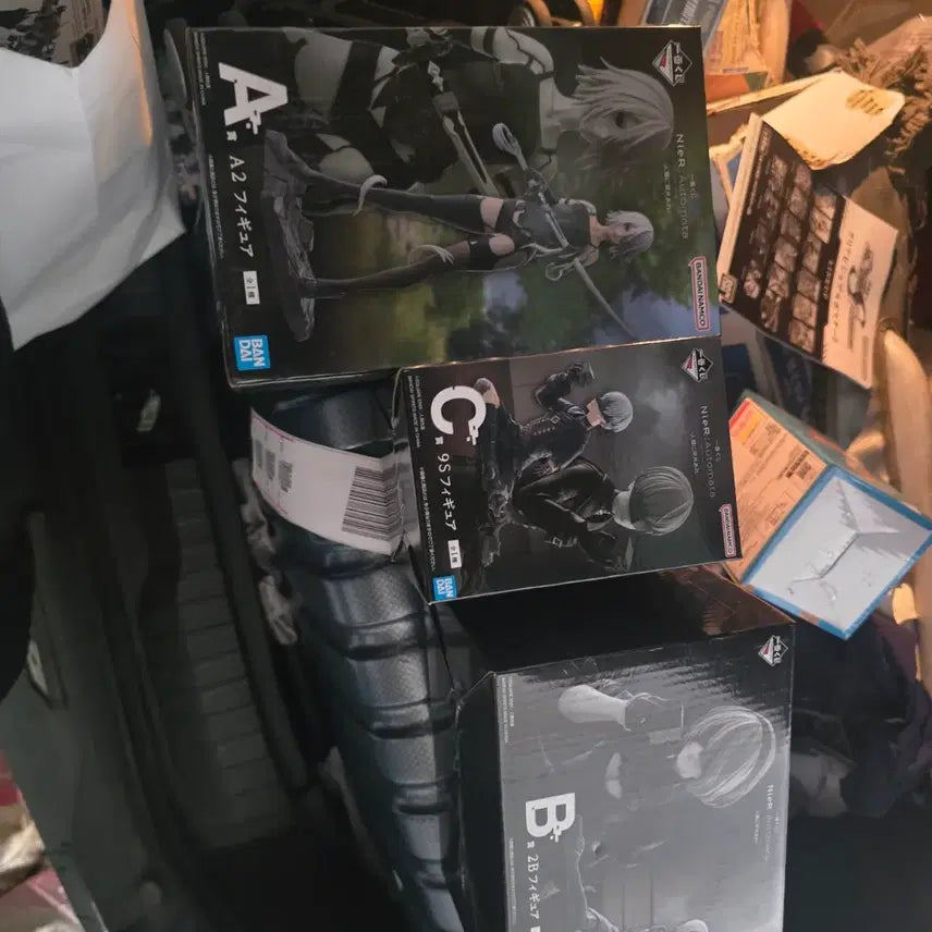 [BUNJANG] NieR:Automata Kuji Lottery Set ABC / 니어오토마타 쿠지 abc상 세트로 팝니다