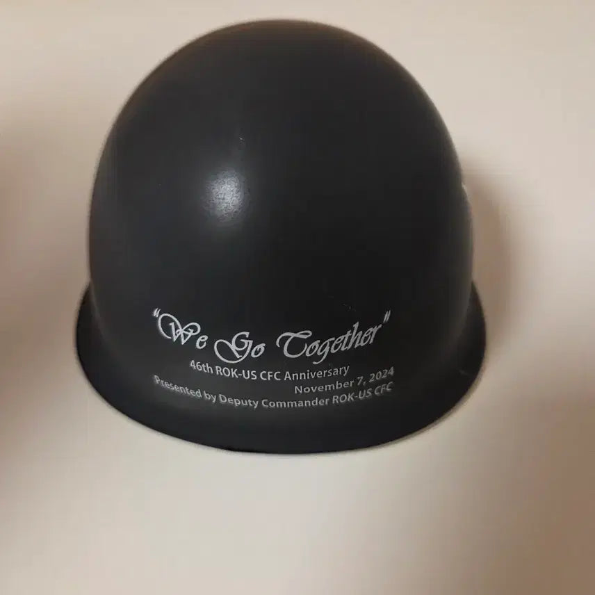 [BUNJANG] Combined Forces Command Founding Commemorative Helmet (2024) Military Coin / 연합사 창설 기념 헬맷(2024) 군대코인