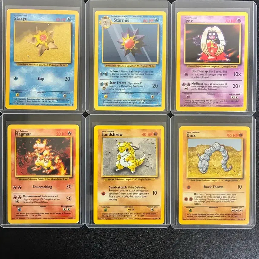 [BUNJANG] 1999 English Version Vintage Pokemon Card Set / 1999 영판 올드백 빈티지 포켓몬카드