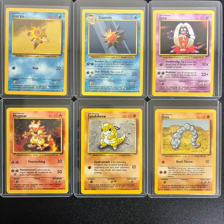 [BUNJANG] 1999 English Version Vintage Pokemon Card Set / 1999 영판 올드백 빈티지 포켓몬카드