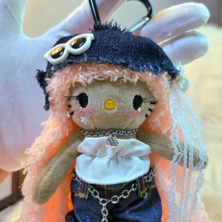 [BUNJANG] Hello Kitty Custom Long-Legged Kitty Plush / 헬로키티 커스텀 롱다리키티 인형