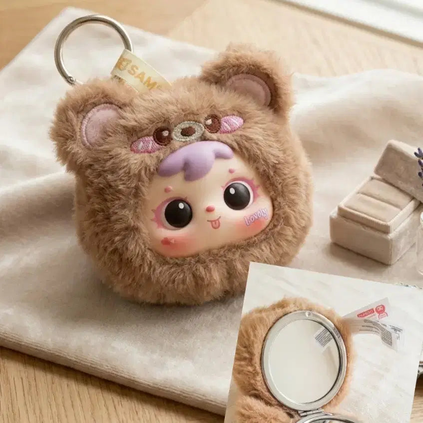 [BUNJANG] Baby 3 Samuel Mirror Keychain / 베이비쓰리 사무엘 거울