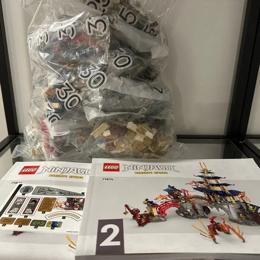 [BUNJANG] LEGO Ninjago 71814 Tournament Temple City - Unassembled Bulk Parts / 레고 닌자고 71814 토너먼트 템플 시티 미조립 벌크
