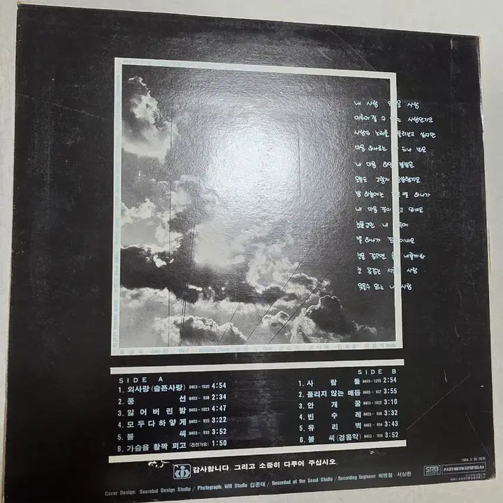 [BUNJANG] Shin Hyung Won New Edition LP / 신형원 LP
