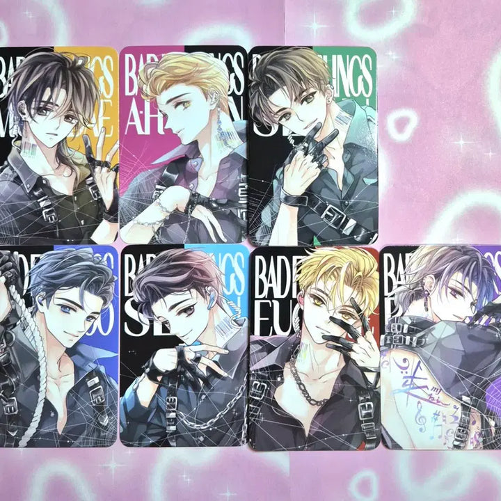 [BUNJANG] Makishi Bad Feelings Photocard Office, Agent Ver. Bundle Set / 마키시님 배드필링스 포카 오피스, 요원 /데못죽 테스타 포토카드 네코마마