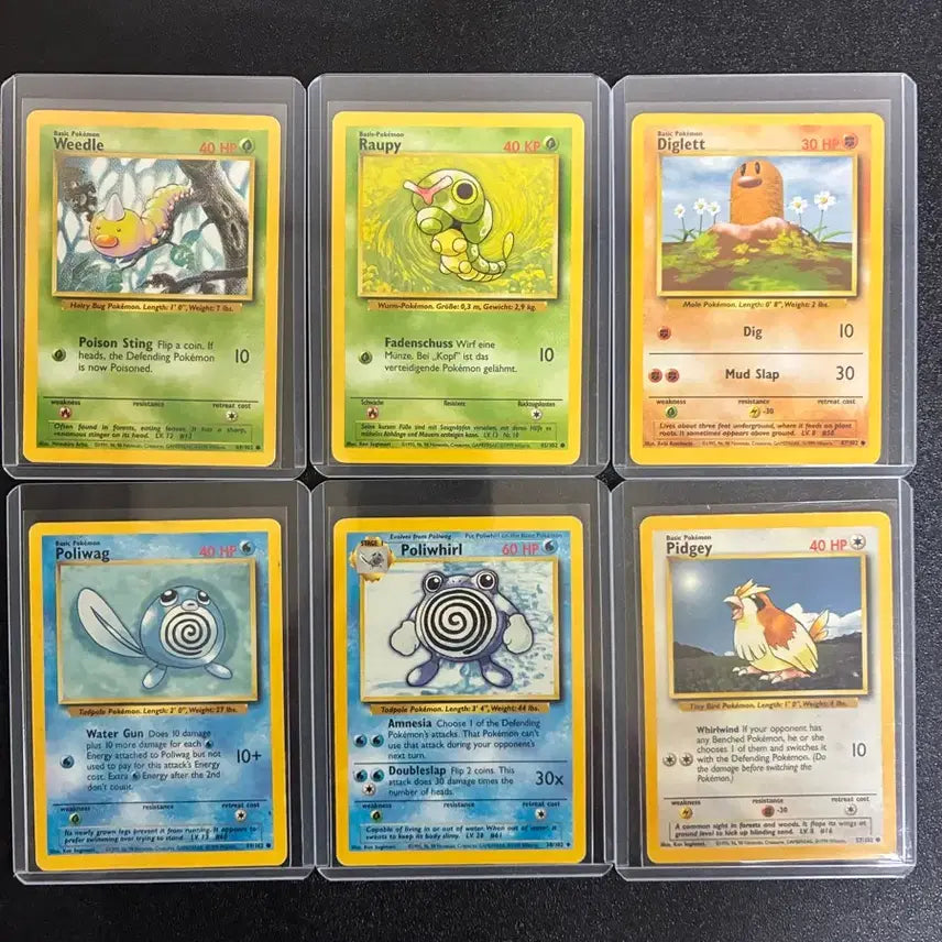 [BUNJANG] 1999 English Edition Vintage Pokemon Cards Bundle Set / 1999 영판 올드백 빈티지 포켓몬카드
