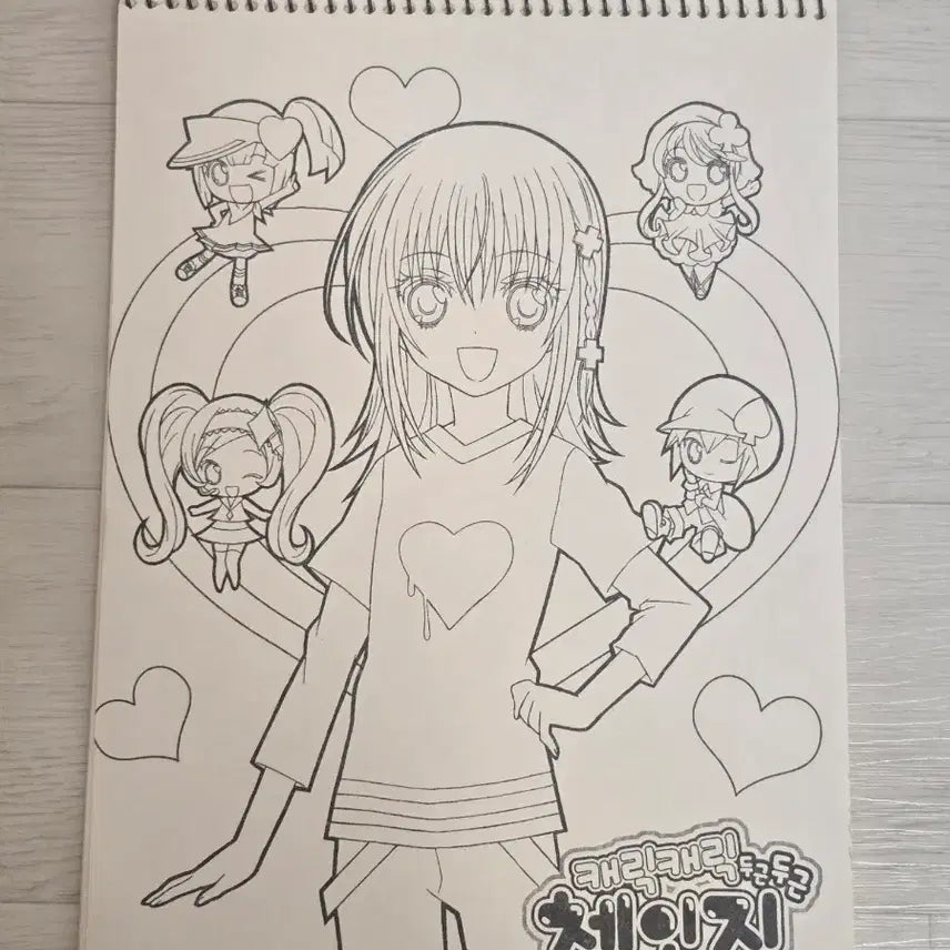 [BUNJANG] Cardcaptor Sakura "Shugo Chara!" Vintage Stationery Pad / 캐릭캐릭체인지 캐캐체 고전 팬시 무선 종합장