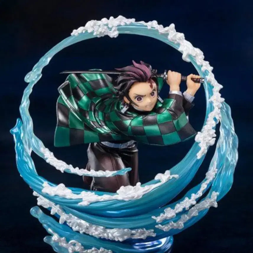 [BUNJANG] Demon Slayer Tanjiro Water Breathing Ver. Unsealed Figure / 아츠제로 탄지로 물의 호흡 ver. 개봉양품