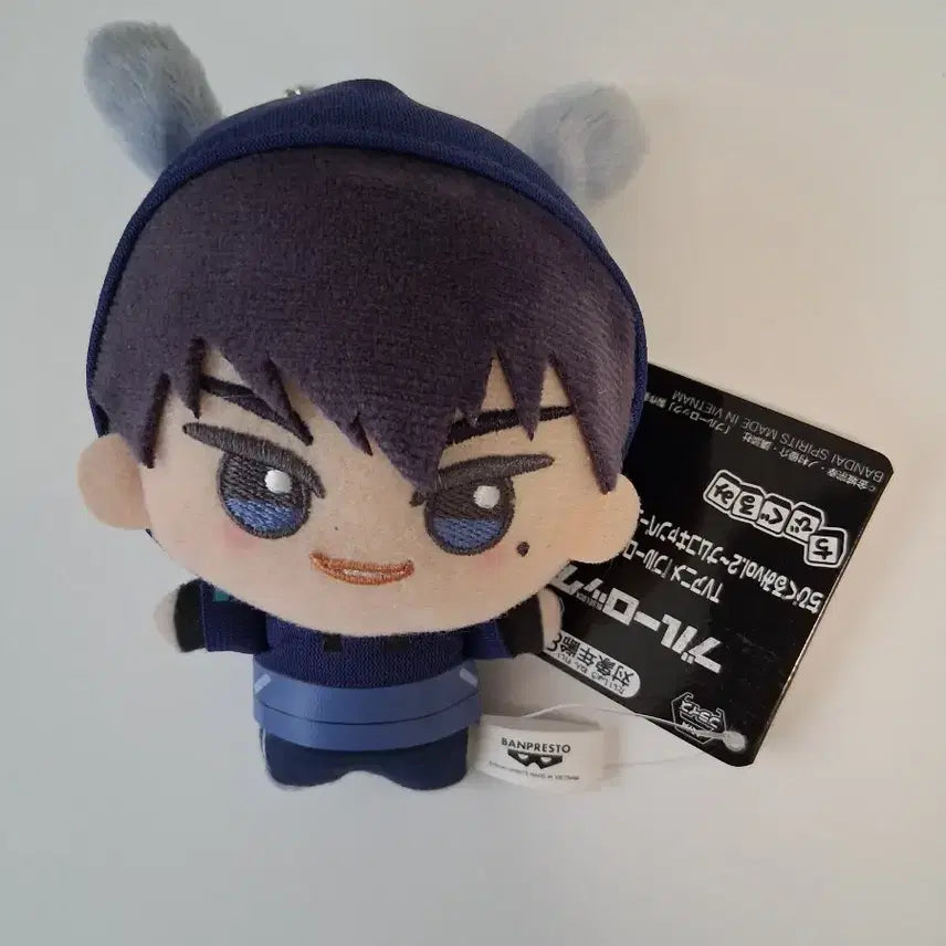 [BUNJANG] Blue Lock Karasu Tabito Chibi-Grumi Casual Bunny Chibi-Nui / 블루록 카라스 타비토 치비구루미 카라스 타비토 캐주얼 버니 치비누이