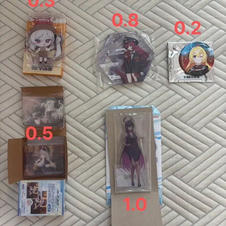 [BUNJANG] Blue Archive Unsealed Unused Merchandise / 블루아카이브 미개봉 미사용 굿즈 판매