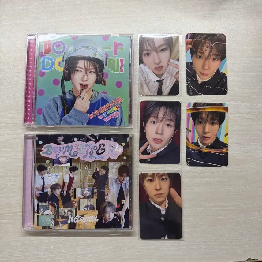 [BUNJANG] NCT WISH Yuushi Ryo Sakuya Bomigirl Album Photocard Set / 엔시티위시 nctwish 무모샵 유우시 료 사쿠야 보밋걸 요이돈 앨범 포카